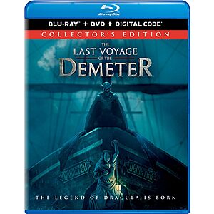 The Last Voyage of the Demeter - Collector's Edition Blu-ray + DVD + Digital $8.49 Amazon.com