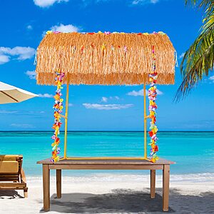 Amazon – Auihiay Tiki Bar Hut Decoration Kit - $29.99 w/ Code