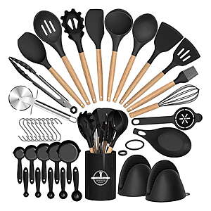 Walmart – NULAS 37-Piece Silicone Kitchen Utensil Set - $19.99