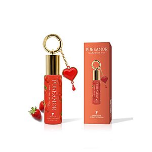 Amazon – PUREAMOR 6ml Strawberry Perfume Oil Roll-On Keychain - $7.49 w/ Code