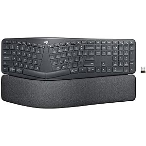 [Resale, AC] $76.86 | Logitech Ergo K860 Wireless Ergonomic Keyboard (Used - Like New) at Amazon