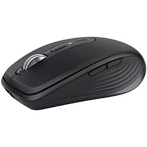 [Resale, AC] $59.17 | Logitech MX Anywhere 3S Compact Wireless Mouse Fast Scrolling - Graphite (Used - Like New) at Amazon