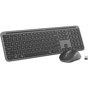 [Resale, AC] $77.15 | Logitech MK955 Signature Slim Wireless Keyboard Mouse Combo (Used - Like New) at Amazon