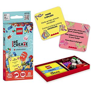 LEGO ReCreate Activity Cards (Happy Bday or Celebration) $4.99 + Free Store Pickup at Target or Free Shipping on $35+
