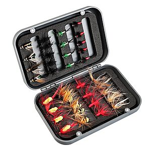 Amazon – 36-Piece Hand-Tied Fly Fishing Flies Assortment Kit - $8.56 w/ Code