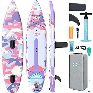 Amazon – 11'6" x 33" Inflatable Stand-Up Paddle Board w/ Accessories - $107.99 w/ Code