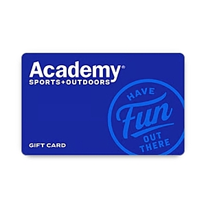 $50 Academy Sports + Outdoors Gift Cards for $40, egifter