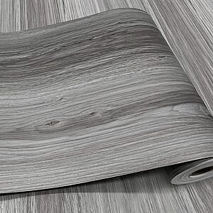 auxua 0.02" Thick Wood Grain Peel & Stick Vinyl Flooring/Covering Roll (Various Colors & Sizes) from $10.75 + Free Shipping w/ Prime or on $35+