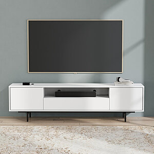 74.5" Latitude Run Canterbury 3 Door TV Stand for TVs up to 85" (White) $127.99 + Free Shipping
