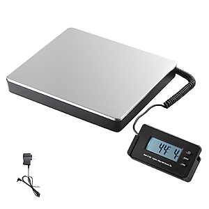 12"x10" SucceBuy Digital Shipping Scale (up to 440-lbs) $13.37 + Free Shipping