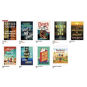 Free Kindle Books - September 2026 First Reads - For Amazon Prime Members