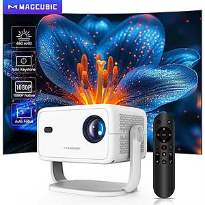Magcubic L018 8K Projector Native 1080P 650ANSI Android 14 WiFi6 $52.2 + Free Shipping
