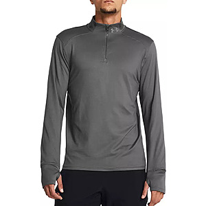 Under Armour Men's Qualifier Run 1/2 Zip Shirt: Castlerock/Castlerock/Ref $13.97, Black $16.97 $13.97 + Free Shipping on $49