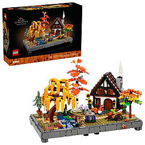 LEGO Icons Autumn Cottage Garden Building Set (11372): $85 @ Walmart