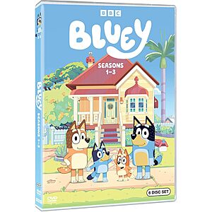 Bluey: Seasons 1-3 (DVD) $15.49 + Free Shipping w/ Prime or on $35+