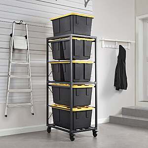 Gorilla Rack 5-tier Rolling Bin Organizer$119.99 Free shipping Costco.com