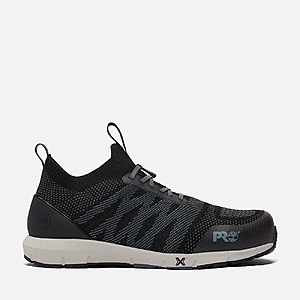 Timberland Pro Radius Knit Comp-Toe Slip-On Work Sneaker (Black/Grey, Wide) $41.99 + Free Shipping $75+