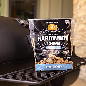 Oklahoma Joe's Hickory Wood Chips, 192 cu in Bag - 3947288R06 $4.99