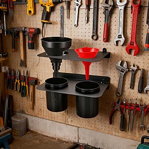 Twin Funnel Holder $12.50