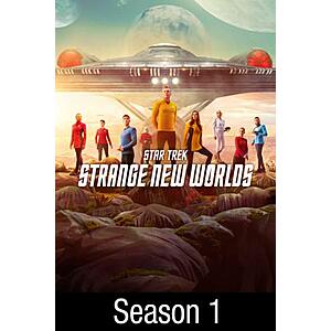 Star Trek: Strange New Worlds: Season 1 4K/UHD $5 at Fandango At Home