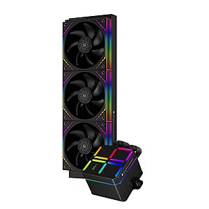360mm Thermalright Magic Qube 360 ARGB Liquid CPU Cooler w/ Digital Screen (Black) $42.63 + Free Shipping
