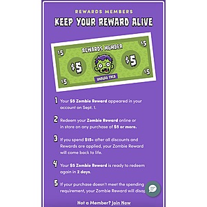 World Market Zombie Rewards