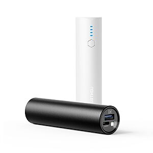 [Prime] 2-Pack SIXTHGU 5000mAh 15W Mini Power Bank w/ LED Flashlight $12.82 + Free Shipping