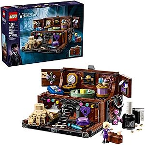 $53.99* | 828-Pc LEGO Wednesday Thing's Apartment Building Set at Amazon