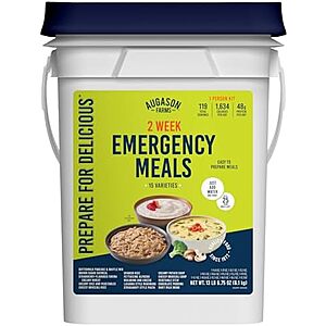 [NEW] $54.97 | Augason Farms 2 Week 1 Person Emergency Food Supply at Amazon