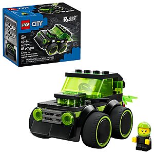 LEGO City Rides – Gaming Race Car Building Toy for Kids - Pretend Play Set for Boys & Girls, Ages 5+ - Toy Car W/Racecar Driver Minifigure - Gift Idea for Birthdays - 60484 $7.99