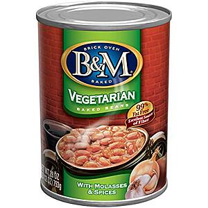 $1.86* | 28-Oz B&M Vegetarian Baked Beans at Amazon