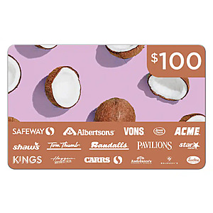 Albertsons $100 eGift Card (Digital) $90 at Best Buy
