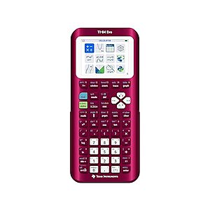 $79.99 | Texas Instruments TI-84 Evo Graphing Calculator at Woot!