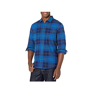 $7.99 | Amazon Essentials Men's Regular Fit Flannel Shirt at Woot!