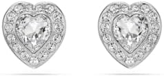 $44.95 | Swarovski Ariana Grande Collection, Clear Crystal & Pearls, Rhodium Finish Earrings & More at Amazon