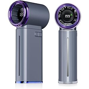[AC] $9.99* | GOSALISU Rechargeable Portable Handheld Misting Mini Fan at Amazon