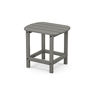 POLYWOOD SBT18GY South Beach 18" Outdoor Side Table, various colors, from $52.08