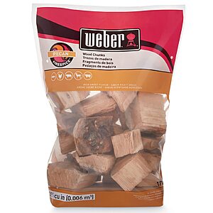Weber® Pecan Wood Chunks, Outdoor Cooking Fuel, 4 lb $7.89