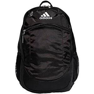$23.55 | adidas Unisex Striker II Team Backpack, Black/White, One Size + 10% Back w/ Prime Visa Card at Amazon