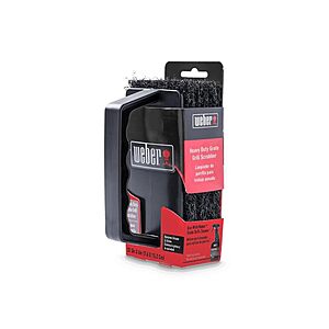 Weber® Grill Grate Scrubber, Grill Cleaning Accessory, Black $7.69