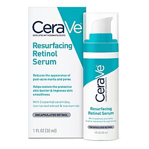 1-Oz CeraVe Resurfacing Retinol Serum $9.49 w/ S&S + Free Shipping w/ Prime or on orders over $35