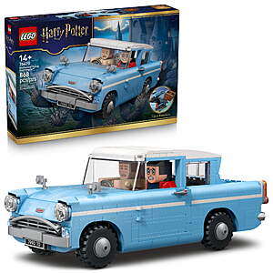 868-Piece LEGO Harry Potter Enchanted Flying Ford Anglia Car Building Set $55 + Free Shipping