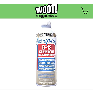 Berryman (0116-12PK) B-12 Chemtool Carburetor/Fuel Treatment and Injector Cleaner - Woot  $23.99
