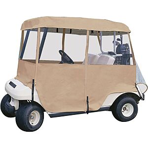 Classic Accessories Deluxe 2-Person Golf Cart Enclosure $78.97 + Free Shipping