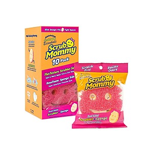 10 pack Scrub Mommy Essentials Scrubber Sponge Windowed Box, $14.98, free pickup, Home Depot
