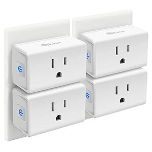 Kasa Smart Plug Ultra Mini 15A, EP10P4, Smart Home Wi-Fi Outlet - $17.99 after bonus Amazon Prime Visa Cashback $23.99