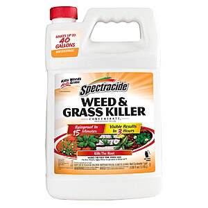 $34.36: Spectracide Weed & Grass Killer Concentrate for Driveways & Walkways, 1 Gal