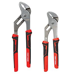 2-Pack CRAFTSMAN Groove Joint Pliers Set (8" & 10", CMHT82547) $16.98 + Free Store Pickup at Lowe's or Free Shipping on $35+