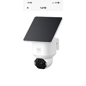 Eufy E42 4K Solocam Manufacturer Refurb $89.99