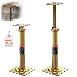 VEVOR 4-Pack House Floor Jacks, 11.6"-16", 2500 lbs Each $26.28 Shipped